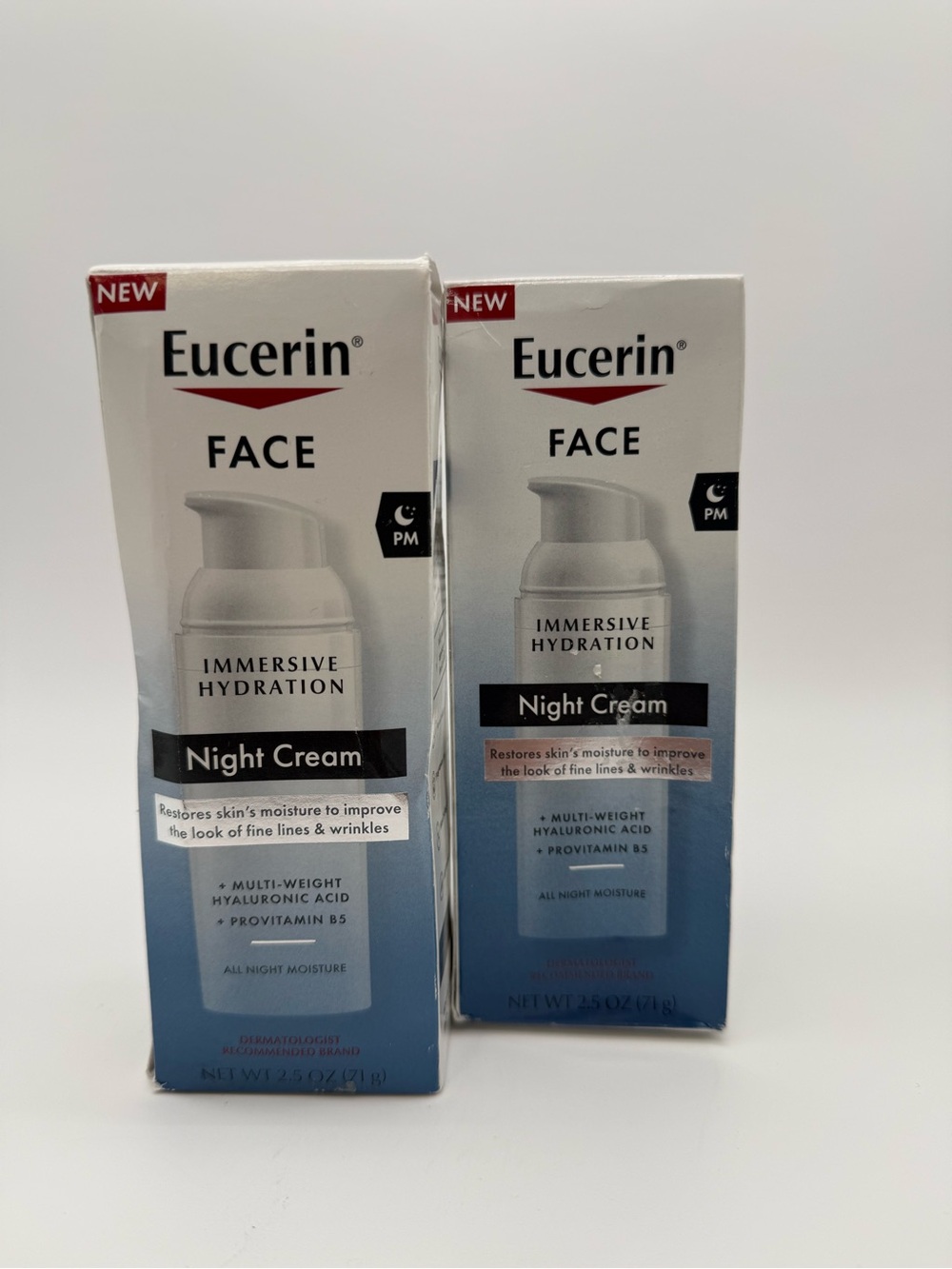 Eucerin FACE Immersive Hydration Night Cream - 2x1